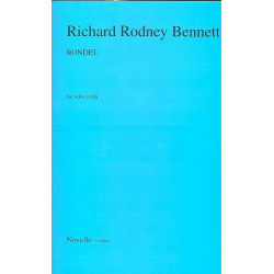 RONDEL : FOR SOLO VIOLA - Richard Rodney Bennett