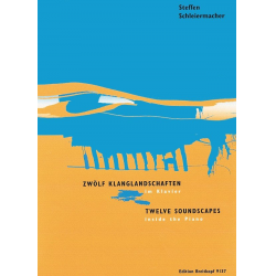 12 Klanglandschaften im Klavier (+CD) - Steffen Schleiermacher