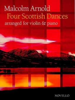 4 Scottish Dances op.59 : for violin and piano
