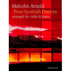 4 Scottish Dances op.59 : for violin and piano - Malcolm Arnold
