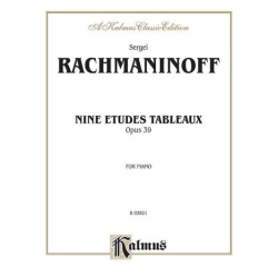 Rachmaninoff 9 Etudes Tableaux P - Sergei Rachmaninov (Rachmaninoff)