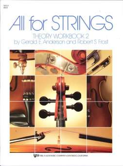All for Strings vol.2 (english) - Theory Workbook - Viola