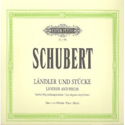 Ländler und Stücke : leichte - Franz Schubert