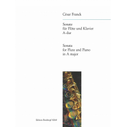 Sonate A-Dur für Violine und - César Franck / Arr. Peter-Lukas Graf