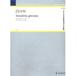Sonatina giocosa : für Klarinette - Friedrich Zehm