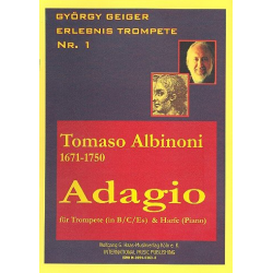 Adagio : für Trompete - Tomaso Albinoni
