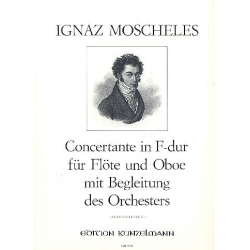 Concertante F-Dur für Flöte, Oboe - Ignaz Moscheles