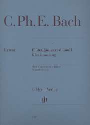 Konzert d-Moll für Flöte und Orchester : - Carl Philipp Emanuel Bach