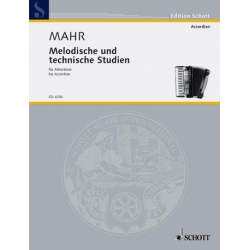 Melodische und technische Studien : - Curt Mahr