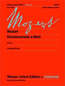 Sonate a-Moll KV310 :