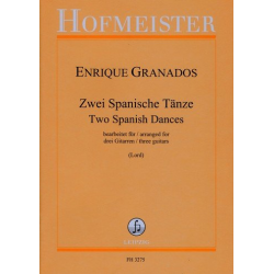 2 Spanische Tänze : für 3 Gitarren - Enrique Granados