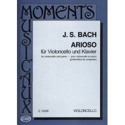 Arioso für Violoncello und - Johann Sebastian Bach