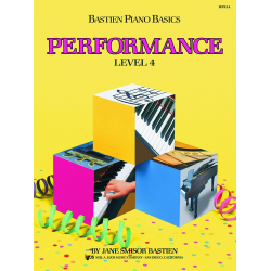 Bastien Piano Basics: Performance - Level 4 - Jane Smisor Bastien