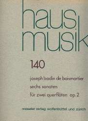6 Sonaten op.2 : für - Joseph Bodin de Boismortier