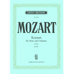 Konzert Es-Dur KV417 für Horn und - Wolfgang Amadeus Mozart / Arr. Peter Damm