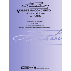 Valses de concierto : para piano - Ernesto Lecuona
