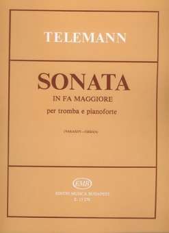 Sonate F-Dur für Trompete und Klavier