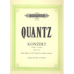 Konzert G-Dur für Flöte, Streicher - Johann Joachim Quantz