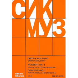 Konzert Nr.1 op.49 für Violoncello und - Dmitri Kabalewski