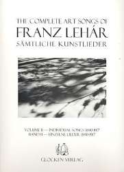 Sämtliche Kunstlieder Band 2 - - Franz Lehár