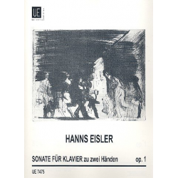 Sonate op.1 : für Klavier - Hanns Eisler