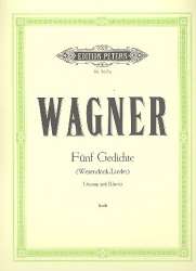 5 Gedichte : für eine hohe - Richard Wagner