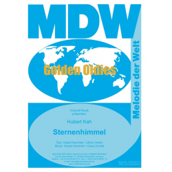 Sternenhimmel - Einzelausgabe für Klavier und Gesang (PVG) - Hubert Kemmler / Arr. Wolfgang Schlageter
