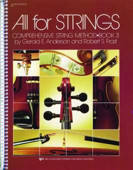 Alles für Streicher Band 3 / All For Strings vol.3 - (english) Full Score and Manual