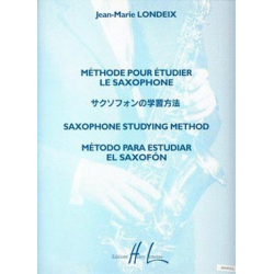 Méthode pour étudier le saxophone - Jean-Marie Londeix