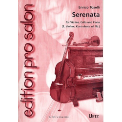 Serenata : für Klaviertrio - Enrico Toselli