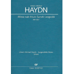 Missa sub Titulo Sancti Leopoldi MH837 : - Johann Michael Haydn