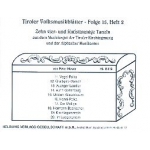 Tiroler Volksmusikblätter Band 15,2