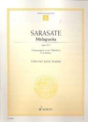 Malaguena op.21,1 : für - Pablo de Sarasate