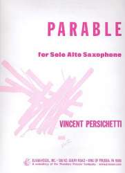 Parable 11 op.123 : for alto - Vincent Persichetti