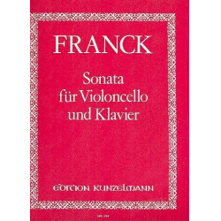 Sonate : für Violoncello und Klavier - César Franck