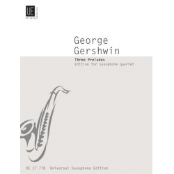 3 Preludes : für 4 Saxophone - George Gershwin
