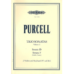 Trio Sonatas vol.1 : for 2 violins - Henry Purcell