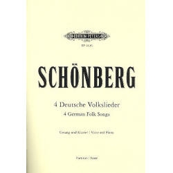 4 Deutsche Volkslieder : - Arnold Schönberg