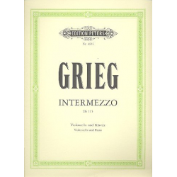 Intermezzo EG115 : für Violoncello - Edvard Grieg