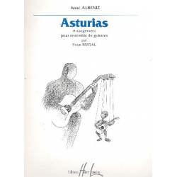 Asturias : pour 4 guitares - Isaac Albéniz