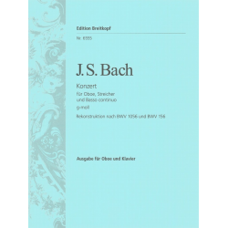 Konzert g-Moll BWV1056 für - Johann Sebastian Bach / Arr. Ulrich Haverkampf