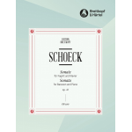 Sonate op.41 für Bassklarinette und Klavier : - Othmar Schoeck / Arr. Gustav Steidl