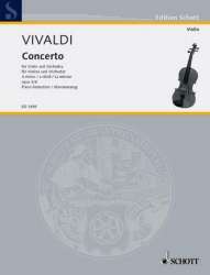 Konzert a-Moll op.3,6 für Violine und Streicher : - Antonio Vivaldi