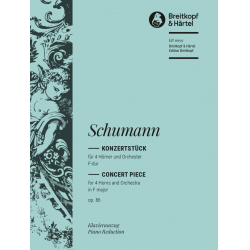 Konzertstück op.86 für 4 Hörner - Robert Schumann / Arr. Ulrich Haverkampf