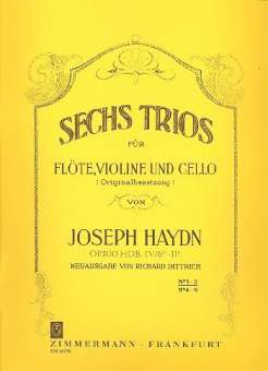 6 Trios op.100 Band 1 : für
