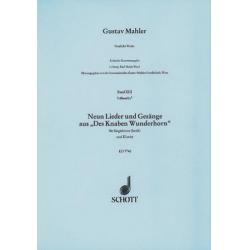 9 Lieder und Gesänge aus - Gustav Mahler
