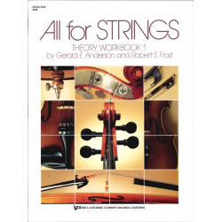 All for Strings vol.1 (english) - Theory Workbook - String Bass - Gerald Anderson