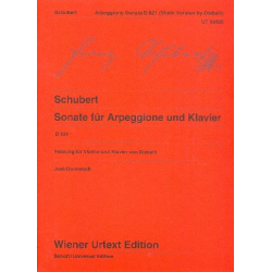 Sonate für Arpeggione und Klavier D821 : - Franz Schubert
