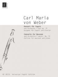 Konzert F-Dur op.75 für Fagott und - Carl Maria von Weber