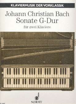 Sonate G-Dur : für 2 Klaviere